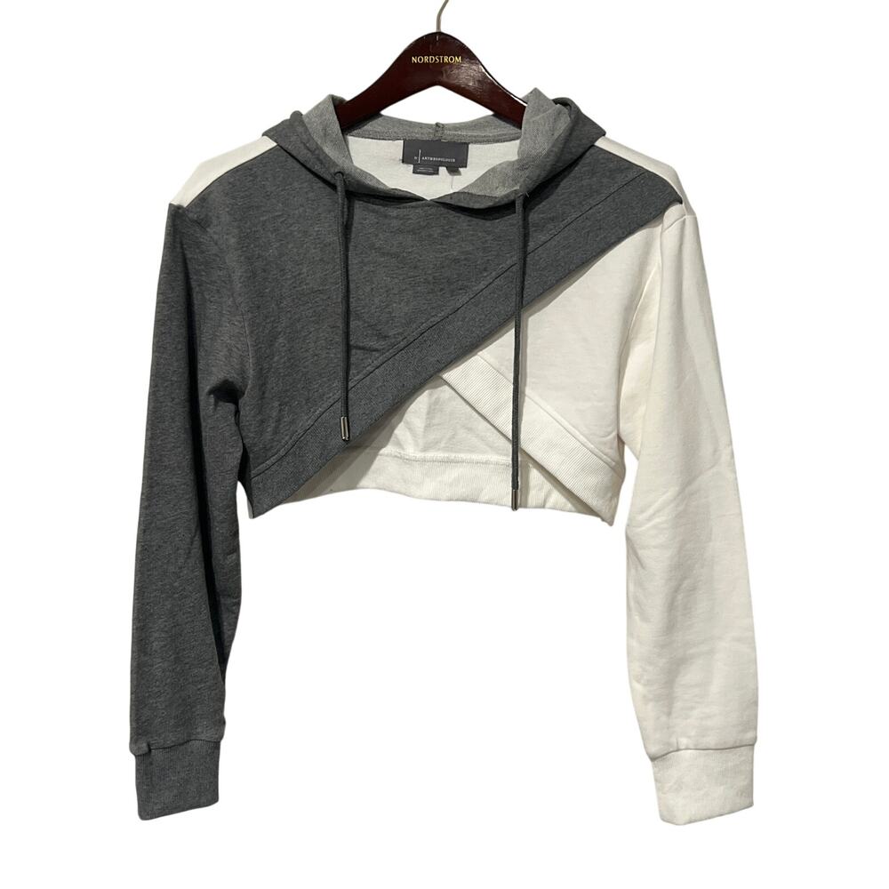 NEW Anthropologie Athleisure Shrug Hoodie, Size Small, KB371 - Picture 2 of 4